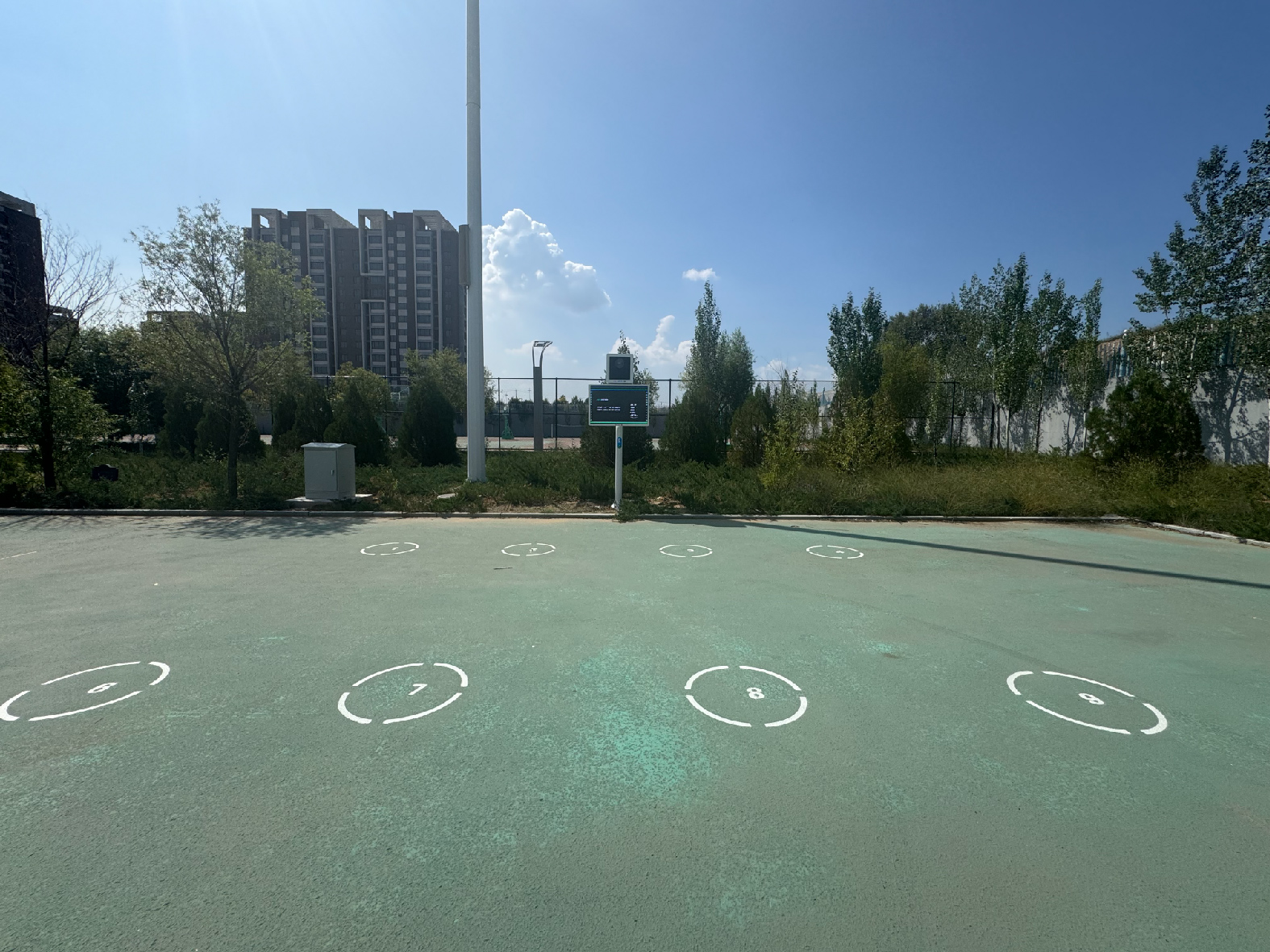 准格尔旗大路实验中学 | AI智慧操场