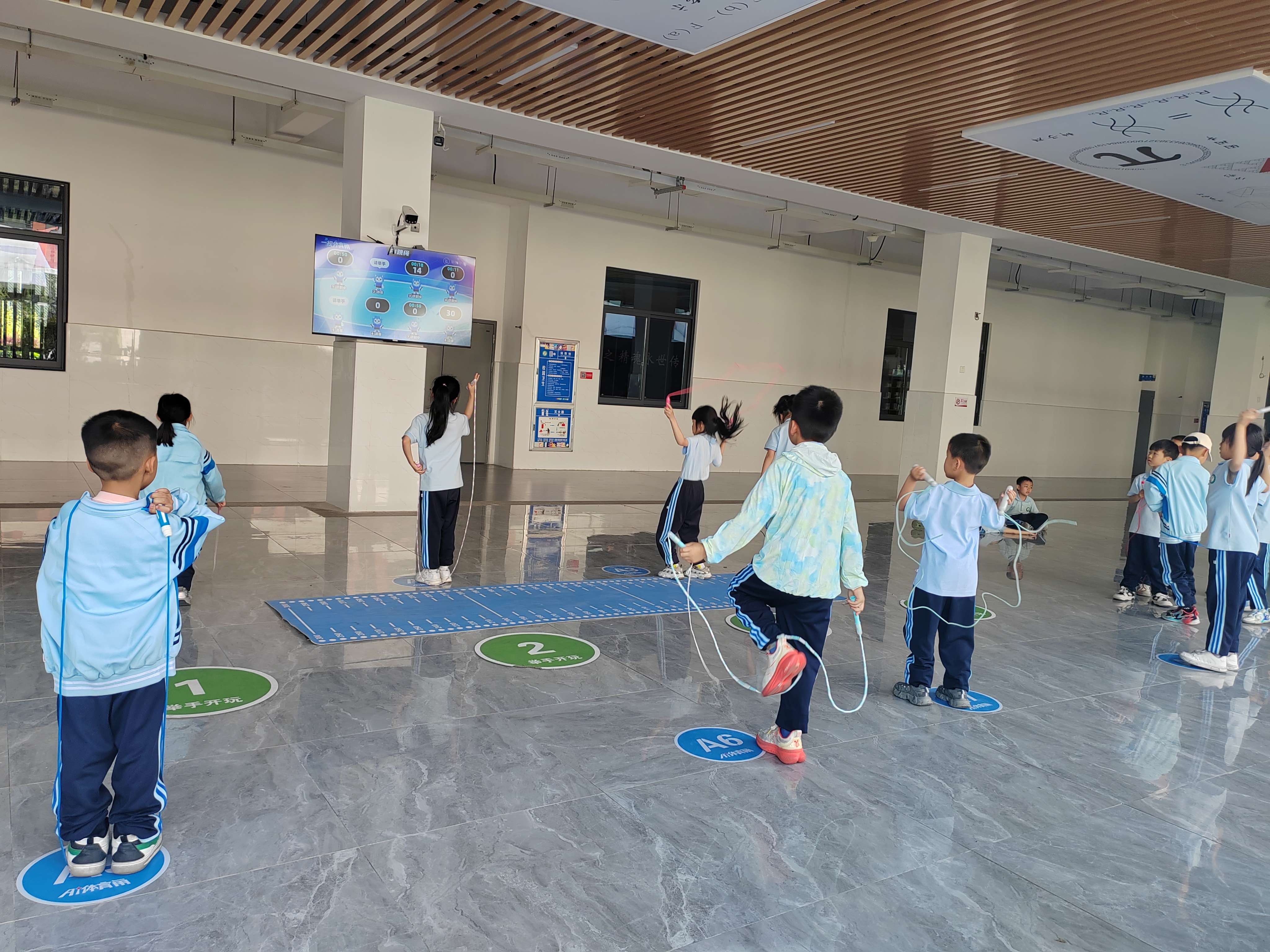 陈景润小学富兴校区 | AI体育角